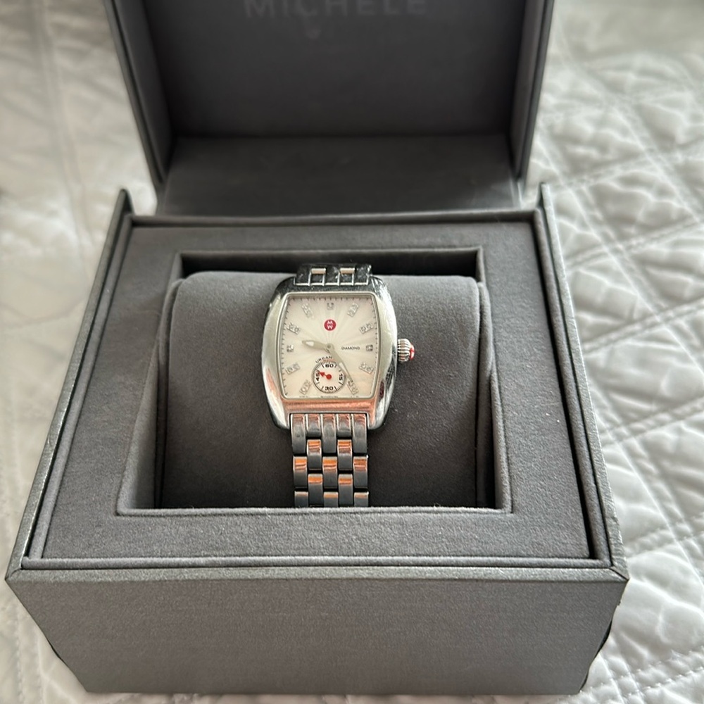 Michele Urban Mini Watch with Box